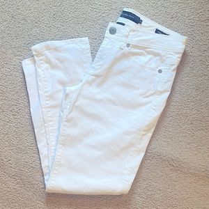 Calvin Klein Skinny Crop White Jeans